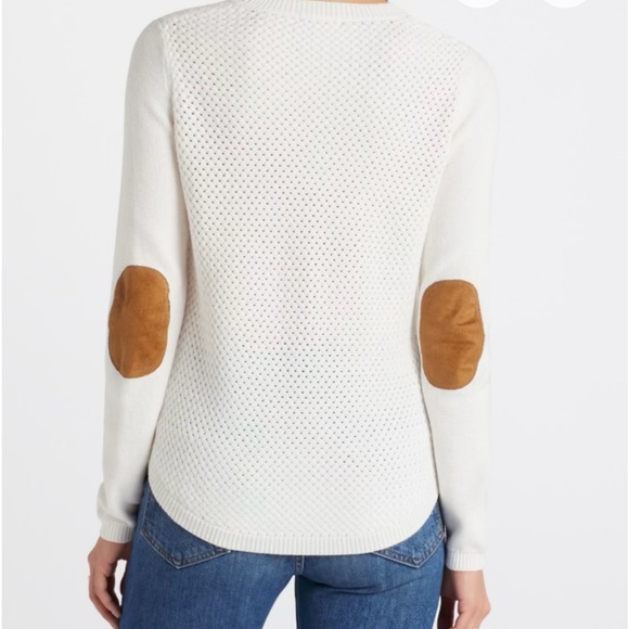 Lety & Me Josey Elbow Patch Sweater- EUC - Picture 10 of 10